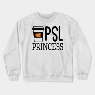 Pumpkin spice latte princess Crewneck Sweatshirt